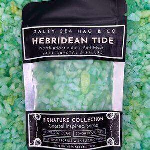 Hebridean Tide Salt Crystal Sizzlers - North Atlantic Air + Soft Musk Scent